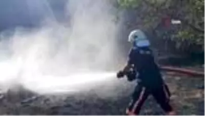 Gümüşhane'de yangın...Kuru otlar tutuşunca çok sayıda bahçe küle döndü Gümüşhane'de yangın...Kuru otlar tutuşunca çok sayıda bahçe küle döndü