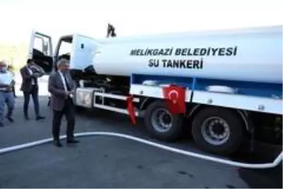 Melikgazi'de ilçeye hizmet için araç filosu güçlendiriliyor Melikgazi'de ilçeye hizmet için araç filosu güçlendiriliyor