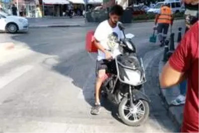 Motorlu kuryenin navigasyondan adrese bakması pahalıya patladı Motorlu kuryenin navigasyondan adrese bakması pahalıya patladı