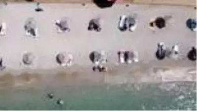 Sahillerde sıcak hava yoğunluğu Sahillerde sıcak hava yoğunluğu
