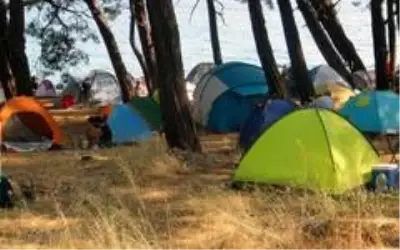 Virüs sonrası çadır turizmine rağbet Virüs sonrası çadır turizmine rağbet