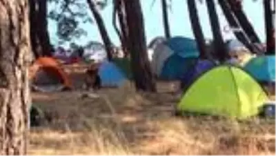Virüs sonrası çadır turizmine rağbet Virüs sonrası çadır turizmine rağbet