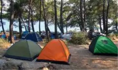 Virüs sonrası çadır turizmine rağbet Virüs sonrası çadır turizmine rağbet