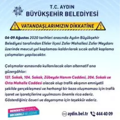 Son dakika haberleri! Zafer Meydanı'nda yol çalışması başlıyor Son dakika haberleri! Zafer Meydanı'nda yol çalışması başlıyor