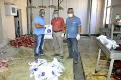 681 aileye kurban eti yardımı yapıldı