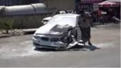 Adana'da 3 aracın karıştığı kazada 3 kişi yaralandı Adana'da 3 aracın karıştığı kazada 3 kişi yaralandı