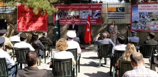 Ankara'da, Keşmir Kuşatma Günü unutulmadı Ankara'da, Keşmir Kuşatma Günü unutulmadı