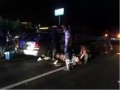 Antalya'da otomobille cip çarpıştı: 8 yaralı Antalya'da otomobille cip çarpıştı: 8 yaralı