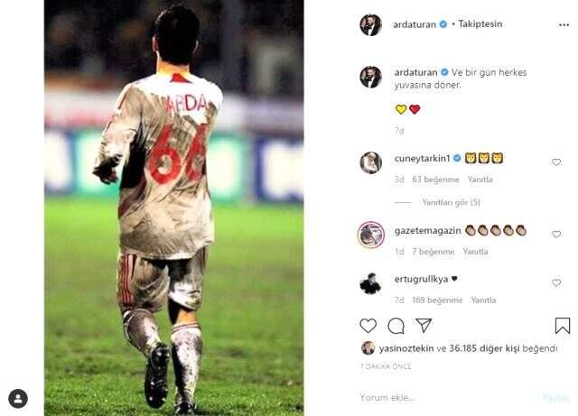 Arda Turan'dan imza sonrası ilk sözler! Profil fotoğrafını '66' ile değiştirdi Arda Turan'dan imza sonrası ilk sözler! Profil fotoğrafını '66' ile değiştirdi