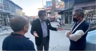 Aydemir esnafın nabzını tuttu Aydemir esnafın nabzını tuttu