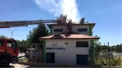Elazığ'da trafo merkezinde yangın Elazığ'da trafo merkezinde yangın