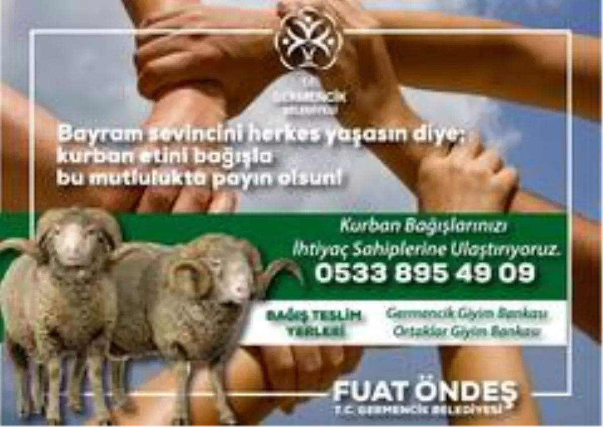 Germencik Belediyesi 'askıda kurban' kampanyasını başarıyla uyguladı