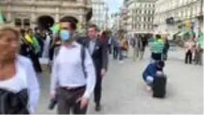 Hindistan'ın Cammu Keşmir'deki uygulamaları Avusturya'da protesto edildi Hindistan'ın Cammu Keşmir'deki uygulamaları Avusturya'da protesto edildi