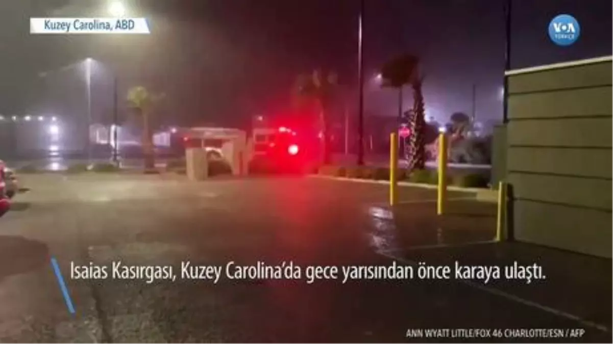 Isaias Kasırgası ABD'nin Doğu Kıyılarında Etkisini Sürdürüyor