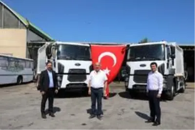 Mudanya Belediyesi temizlik filosunu güçlendirdi Mudanya Belediyesi temizlik filosunu güçlendirdi
