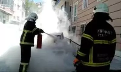 Trafoda çıkan yangın korkuttu Trafoda çıkan yangın korkuttu