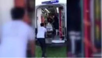 Amasya'da ambulans helikopter 7 günlük bebek için havalandı Amasya'da ambulans helikopter 7 günlük bebek için havalandı