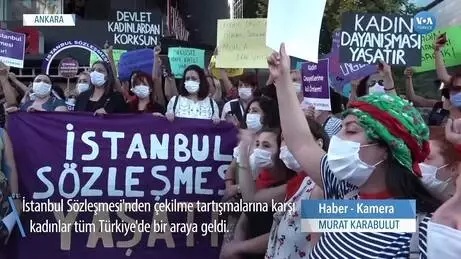 Ankaralı Kadınlar İstanbul Sözleşmesi İçin Toplandı Ankaralı Kadınlar İstanbul Sözleşmesi İçin Toplandı