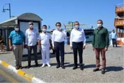 Ayvalık'ta Kovit 19 'a karşı ' denetim' seferberliği Ayvalık'ta Kovit 19 'a karşı ' denetim' seferberliği
