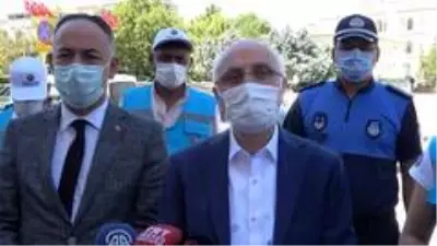 Son dakika! Bakan Yardımcısı Erdil, pilot il Kırıkkale'de 'korona virüs' denetimi yaptı