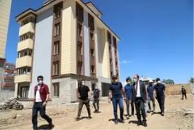 Başkale'de emniyet binası ve polis lojmanları yapılıyor Başkale'de emniyet binası ve polis lojmanları yapılıyor