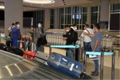 Beyrut'taki patlamanın ardından ilk yolcular Türkiye'ye geldi Beyrut'taki patlamanın ardından ilk yolcular Türkiye'ye geldi