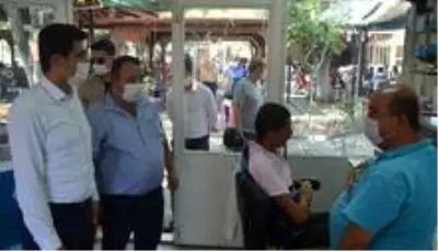 Bozdoğan'da korona virüs denetimi Bozdoğan'da korona virüs denetimi