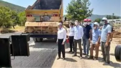 Bucak'ta sathi asfalt sezonu törenle açıldı Bucak'ta sathi asfalt sezonu törenle açıldı