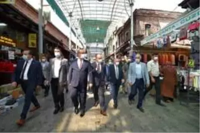Bursa'da üst düzey korona denetimi Bursa'da üst düzey korona denetimi