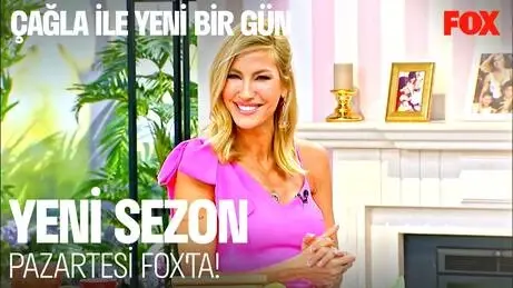 Çağla ile Yeni Bir Gün Pazartesi 10.45'te FOX'ta! Çağla ile Yeni Bir Gün Pazartesi 10.45'te FOX'ta!