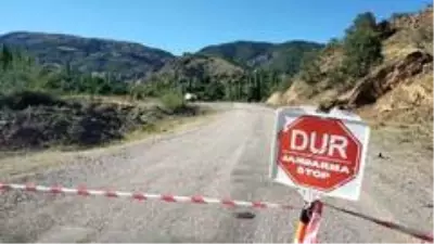 Çorum'da bir köy karantinaya alındı Çorum'da bir köy karantinaya alındı