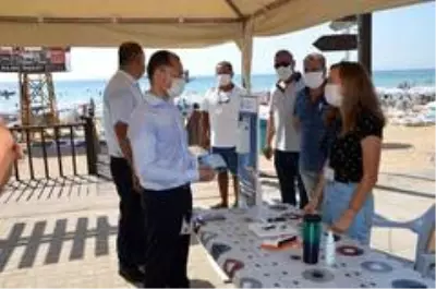 Didim'de polis ve zabıta eşliğinde korona virüs denetimi Didim'de polis ve zabıta eşliğinde korona virüs denetimi