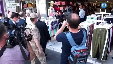 Diyarbakır Valisi'nden Salgın Denetimi Diyarbakır Valisi'nden Salgın Denetimi