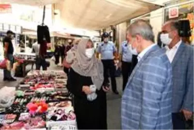 Fatih'te korona virüs denetimleri Fatih'te korona virüs denetimleri