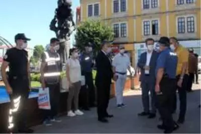 Giresun protokolünün katılımıyla korona virüs denetimleri gerçekleştirildi Giresun protokolünün katılımıyla korona virüs denetimleri gerçekleştirildi