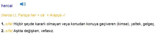 Hercai ne demek? Hercai nedir, kelime anlamı nedir, hercai hikayesi nedir, cümle içinde kullanımı