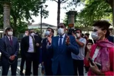 İbrahim Kalın, büyükelçilerle Ayasofya'yı ziyaret ediyor İbrahim Kalın, büyükelçilerle Ayasofya'yı ziyaret ediyor
