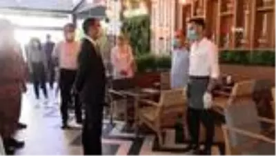Kaymakam Mehmetbeyoğlu'ndan korona virüs denetimi Kaymakam Mehmetbeyoğlu'ndan korona virüs denetimi