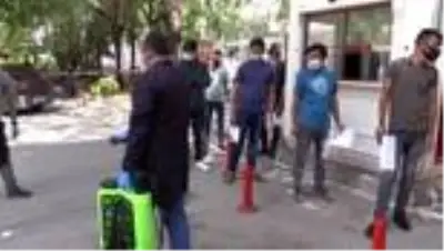 'Kınalı kuzulara' Covid-19 testi 'Kınalı kuzulara' Covid-19 testi