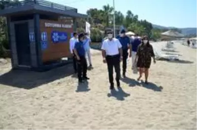 Son dakika haberleri... Kuşadası plajları denetimden tam not aldı Son dakika haberleri... Kuşadası plajları denetimden tam not aldı