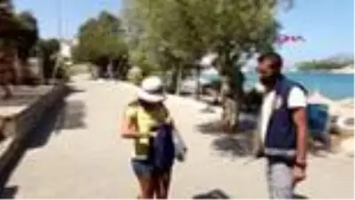 MUĞLA Maskeler çantadan, cepten çıktı MUĞLA Maskeler çantadan, cepten çıktı