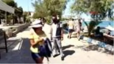 MUĞLA Maskeler çantadan, cepten çıktı MUĞLA Maskeler çantadan, cepten çıktı
