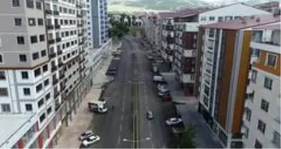 Palandöken Caddesi'ne Büyükşehir eli değdi Palandöken Caddesi'ne Büyükşehir eli değdi
