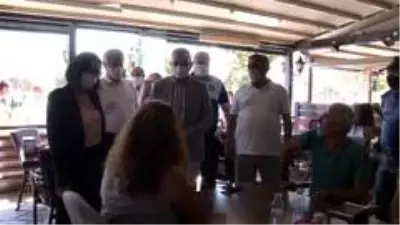 Pendik'te iş yerlerinde korona virüs denetimleri Pendik'te iş yerlerinde korona virüs denetimleri