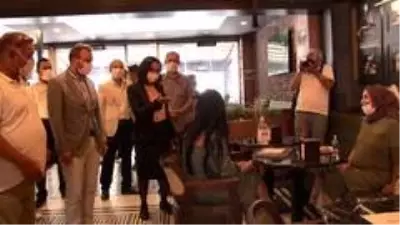 Pendik'te iş yerlerinde korona virüs denetimleri Pendik'te iş yerlerinde korona virüs denetimleri