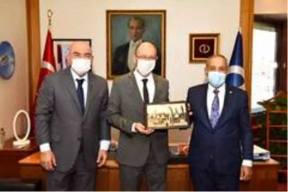 Rektör Erdal'a ziyaretler sürüyor