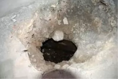 Sinop'taki gizli tünel gün yüzüne çıktı Sinop'taki gizli tünel gün yüzüne çıktı