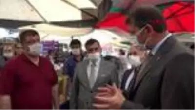 Sivas'ta, koronavirüs tedbirleri denetimi Sivas'ta, koronavirüs tedbirleri denetimi