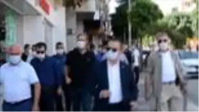 Soma ve Ödemiş'te Kovid-19 tedbirleri denetimi Soma ve Ödemiş'te Kovid-19 tedbirleri denetimi