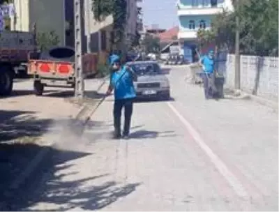 Sungurlu Belediye'sinden temizlik seferberliği Sungurlu Belediye'sinden temizlik seferberliği